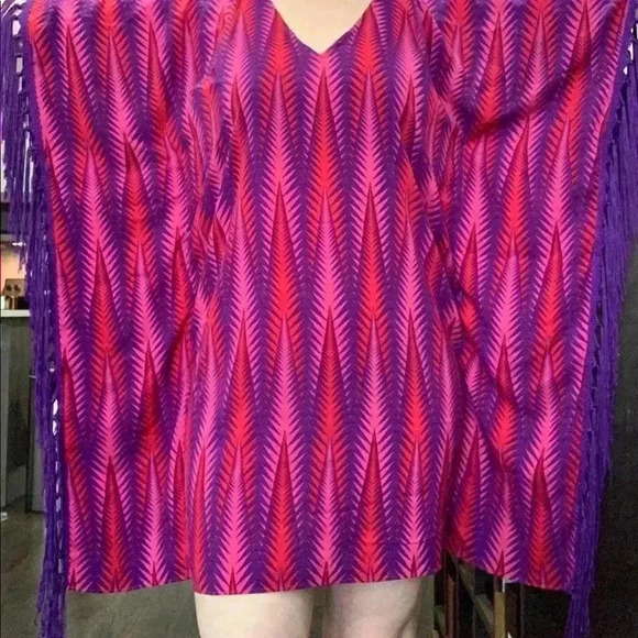 NWT Tunic Beach Cover Up Mini Dress - Picture 11 of 15